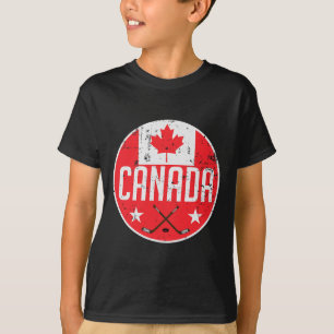 Canada IJshockey Vlag Jersey Supporter Canadese F T-shirt