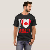 Canada ik hou van Canada T-shirt (Voorkant volledig)