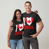 Canada ik hou van Canada T-shirt (Unisex)