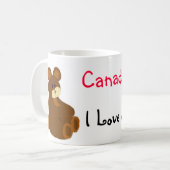 Canada Ik hou van mijn thuis Koffiemok (Voorkant links)