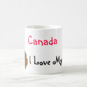 Canada Ik hou van mijn thuis Koffiemok (Center)