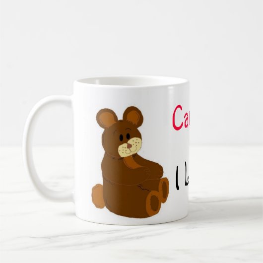Canada Ik hou van mijn thuis Koffiemok (Links)