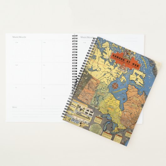 Canada in oorlog planner (Display)