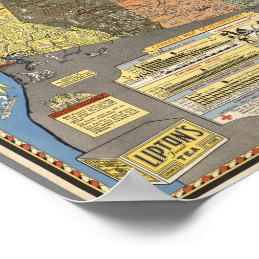 Canada in oorlog poster (Hoek)