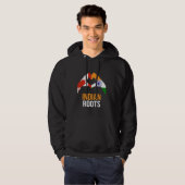 Canada India Vlag Indiase wortels Hoodie (Voorkant volledig)
