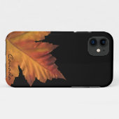 Canada IPhone 5 Hoesje Canada Autumn Maple Leaf Ho (Achterkant (horizontaal))