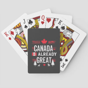 Canada is al een groot anti-MAGA anti-Trump land Pokerkaarten