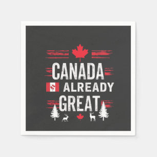 Canada is al geweldig Anti MAGA Anti-Trump Servet