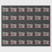 Canada is net als de VS, maar dan zonder fascisme Cadeaupapier (Vlak)