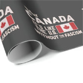 Canada is net als de VS, maar dan zonder fascisme Cadeaupapier (Rol Hoek)