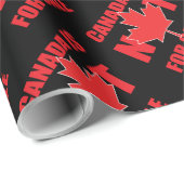 Canada is niet te koop cadeaupapier (Rol Hoek)
