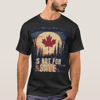 Canada is niet te koop, Canadese trots T-shirt