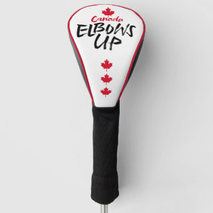 Canada is niet te koop - Ellebogen omhoog - Patrio Golfheadcover