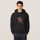 Canada is niet te koop Grappig Trump Amerika Hoodie (Voorkant volledig)