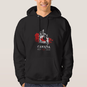 Canada is niet te koop Grappig Trump Amerika Hoodie