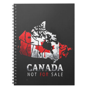 Canada is niet te koop Grappig Trump Amerika Notitieboek