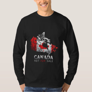 Canada is niet te koop Grappig Trump Amerika T-shirt