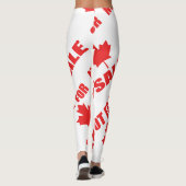 Canada is niet te koop leggings (Achterkant)