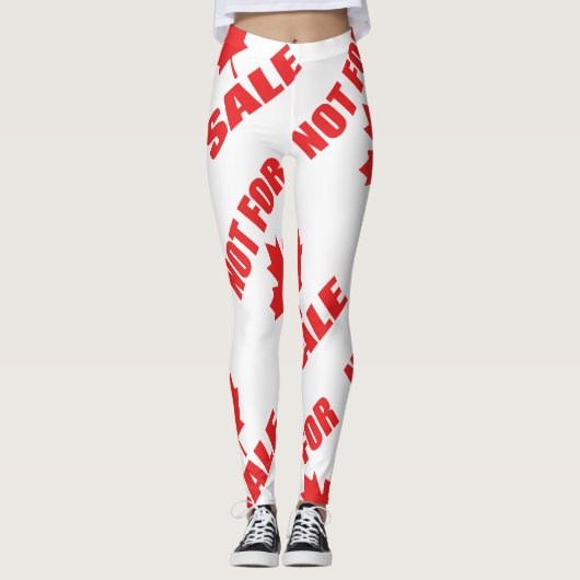 Canada is niet te koop leggings (Voorkant)
