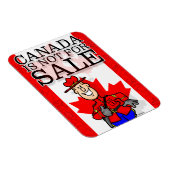 Canada is niet te koop! magneet (Rechterzijde)