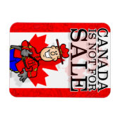 Canada is niet te koop! magneet (Horizontaal)