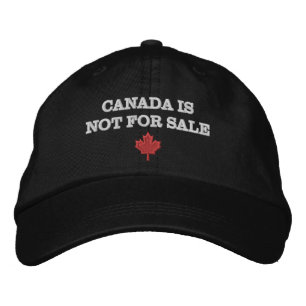 Canada is niet te koop Maple Leaf Premier Ford Geborduurde Pet