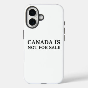 canada is niet te koop-politieke boodschap iPhone 16 hoesje