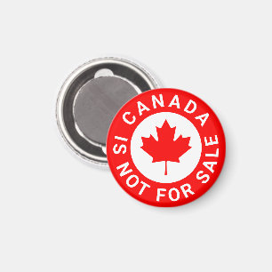 Canada is niet te koop rode esdoornblad aangepaste magneet