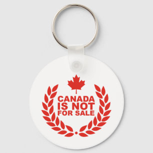 Canada is niet te koop sleutelhanger