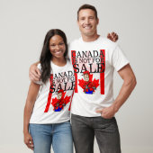 Canada is niet te koop t-shirt (Unisex)