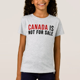 Canada is niet te koop t-shirt