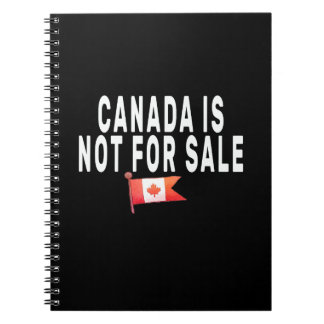 Canada is niet te koop ,Trots om Canadees te zijn Notitieboek