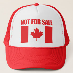 Canada is niet te koop trucker pet