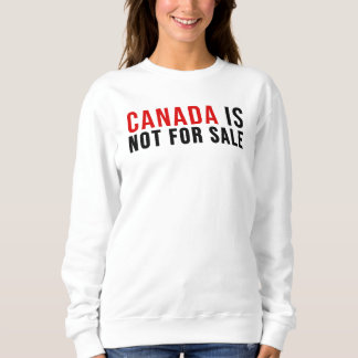 Canada is niet te koop trui