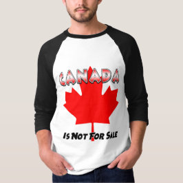 Canada is niet te koop voor lange Sleeves Shirt
