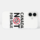 CANADA is niet te koop Vrijheid Canadese Oh Blad   Case-Mate iPhone Case (Achterkant (horizontaal))
