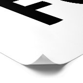 CANADA is niet te koop Vrijheid Canadian Oh Poster (Hoek)