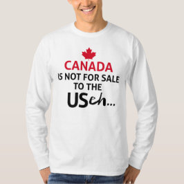 CANADA is niet voor de VS hè Leuk Vrijheid Oh T-shirt