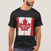 Canada is niet voor Sel T-shirt (Voorkant)
