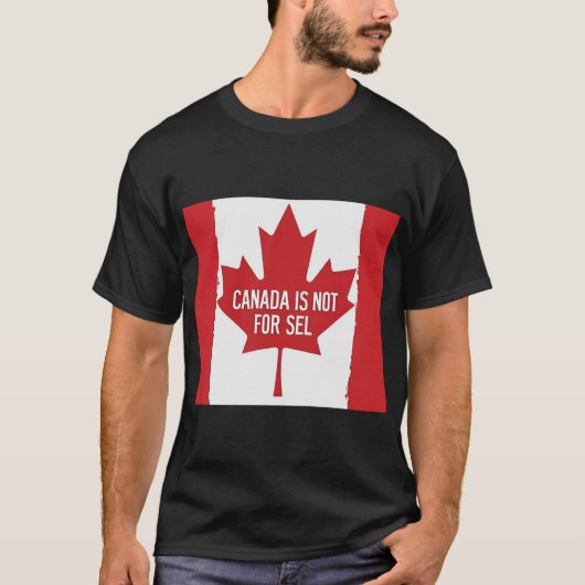 Canada is niet voor Sel T-shirt (Voorkant)