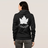Canada Jacket Women's Canada Flag Souvenir Jacket Hoodie (Achterkant volledig)