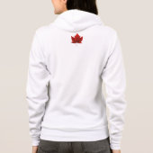 Canada Jacket Women's Canada Souvenir Sport Jacket Hoodie (Achterkant)