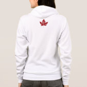 Canada Jacket Women's Canada Souvenir Sport Jacket Hoodie (Achterkant)