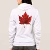 Canada Jacket Women's Canada Souvenir Sport Jacket Hoodie (Achterkant)