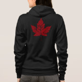 Canada Jacket Women's Canada Souvenir Sport Jacket Hoodie (Achterkant)