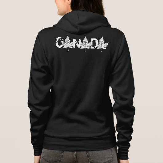 Canada Jas Dames Canada Souvenir Jas Custo Hoodie (Achterkant)