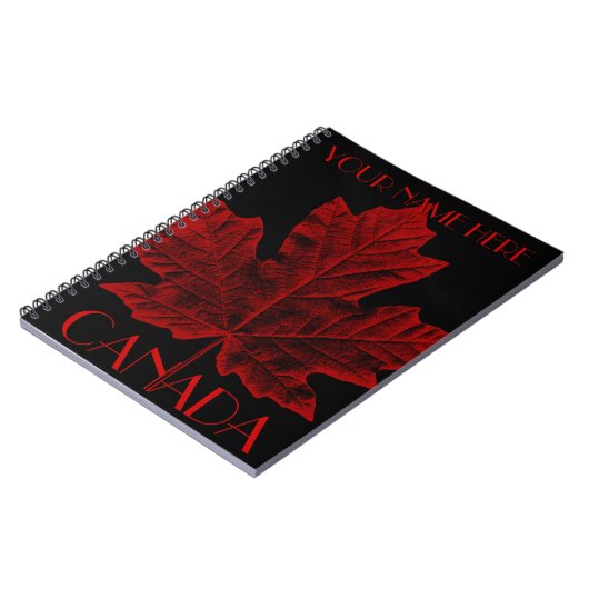 Canada Journal Custom Canada Souvenir-laptops Notitieboek (Linkerzijde)