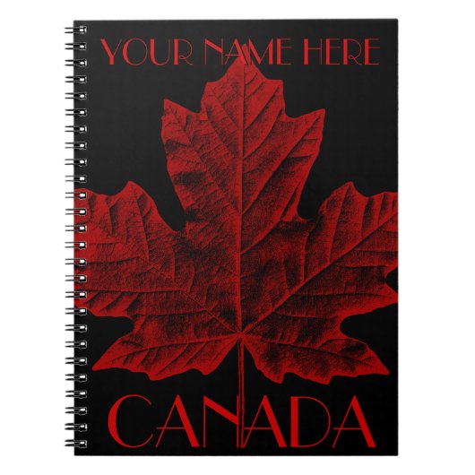 Canada Journal Custom Canada Souvenir-laptops Notitieboek (Voorkant)
