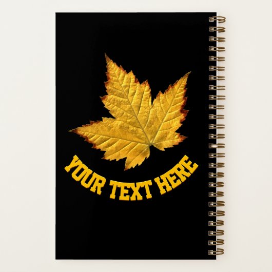 Canada Journal Custom Notitieboeken Canada Sketchp (Achterkant)