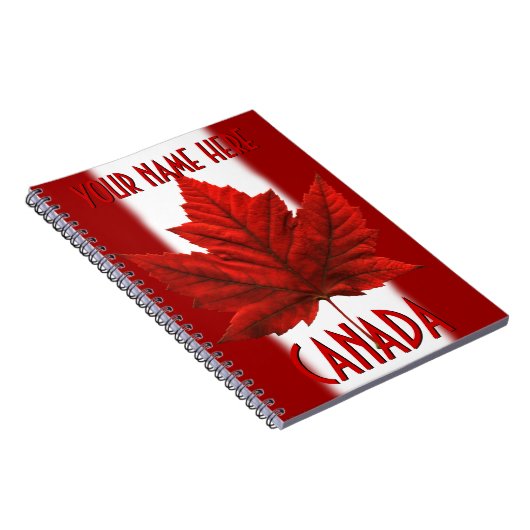 Canada Journal Souvenir Custom Notebooks Canada Notitieboek (Rechterzijde)